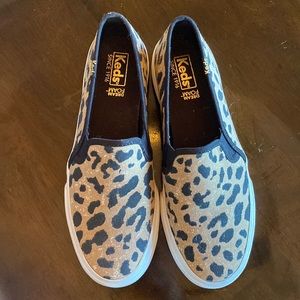 New without tags, Dream Foam Keds, leopard print